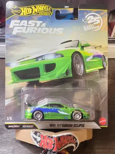 Hot Wheels Fast & Furious 1995 Mitsubishi Eclipse 25th Anniversary Mattel 2026