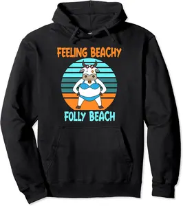 Funny Folly Beach Vacation Summer Quote Pullover Hoodie - Briannama Shop 48B09XFVZNM3