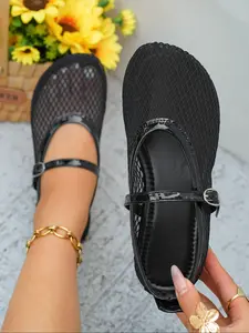 Women's Breathable Mesh Ballet Flats, Casual Flats, Comfortable Walking & Office Use, Fashion Design for Spring Summer Fall Winter Seasons