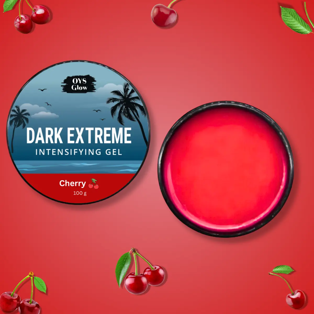 Dark Extreme Intensifying Gel Tanning Accelerator Sunbed Cream Self Tanning For Indoor & Outdoor, Glow Tanning Butter For Skincare Cherry Scent