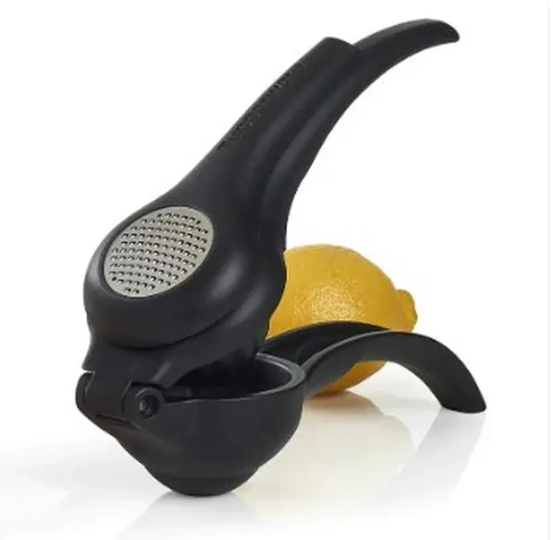 Tupperware Zest ‘N Press Gadget, Kitchen Utensils Strainer with Handles for Lime Preparation, Flavored Water, Fresh Juice