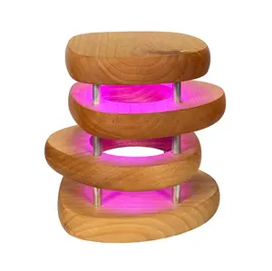 Handmade Mid-Century Friendship Lamps - Set of 2 - Perfect Holiday Gift for Long-Distance Relationships & Friendships - Unique Home Decor Light