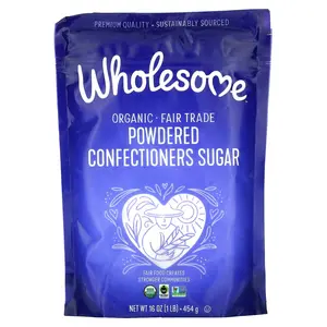 Wholesome Sweeteners Organic Powdered Confectioners Sugar, 1 lb (454 g)