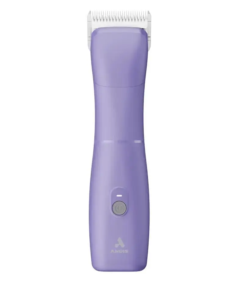 eMERGE Universal Cord-Cordless Pet Grooming Clipper with Portable Power for Trimming, Purple