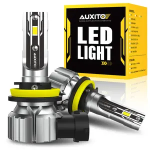 AUXITO White LED H8/H9/H11 Headlight E2 Series Bulbs Low Beam Bright Kit
