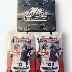 Break 212: 2x 2026 Bowman Baseball Hobby Box & 1x 2026 Topps Chrome Black Hobby Box