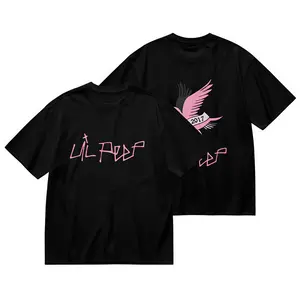 Lil Tecca Dopamine Tour 2026 Graphic Tee - Hip Hop Rap Album Cover Short Sleeve Lil Peep Bird Print T-Shirt for Men and Women, Pure Cotton T-Shirt