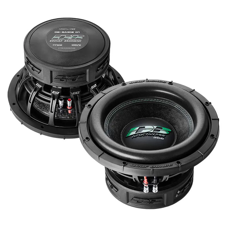 Deaf Bonce Apocalypse DB‑SA302 D1 12″ Subwoofer – 2000W RMS / 4000W Max, Dual 1+1 Ohm Apocalypse Series