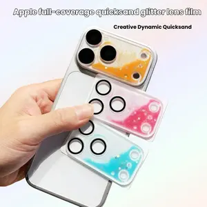 Apple Phone Lens Protector Film for iPhone 17 Pro/17 Pro Max, Full Coverage Anti-Drop Ar Enhancer, Dynamic Design, Multiple Colors Available, Accessories