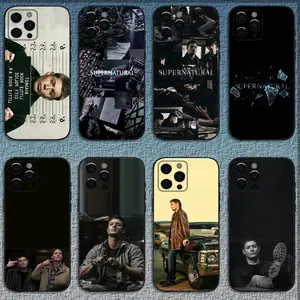 Dean Winchester S-Supernaturals Phone Case For IPhone 16,15,14,13,12,11,Pro,X,XS,Max,XR,Plus,Mini Soft Black Cover IPhone 16 Case Premium Phone Case Deals For You