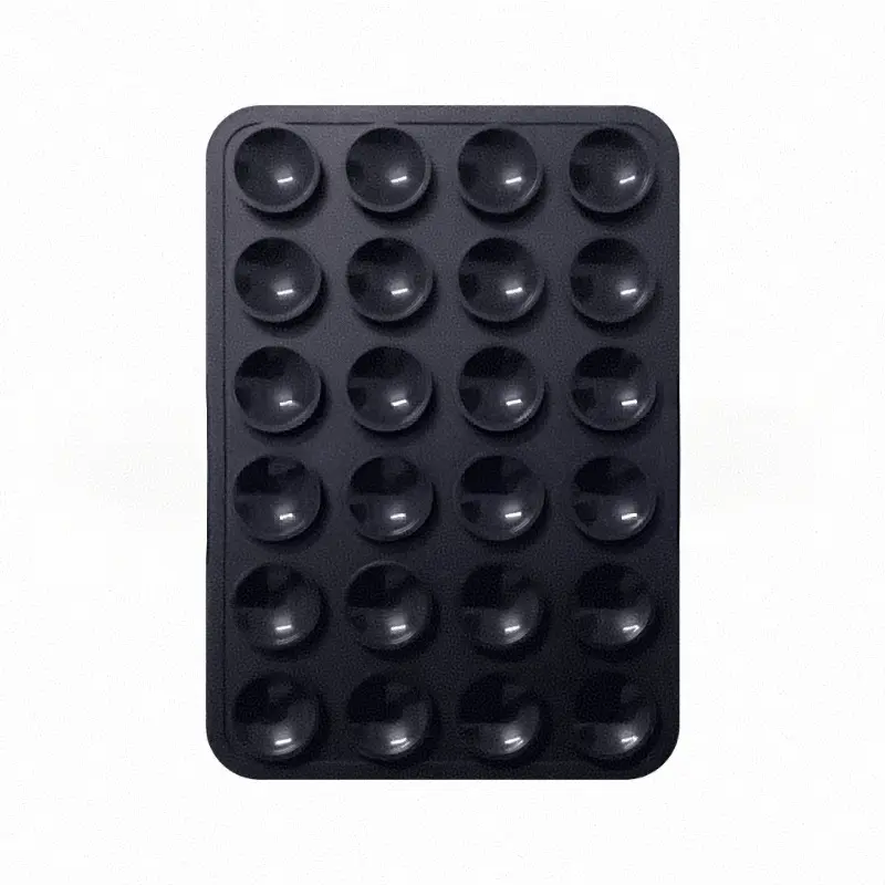 Silicone suction cup phone case holder, Vacuum suction phone holder, double-sided hands-free grip holder, Selfie Accessories, Smartphone Accessories, selfies, videos, iPhone and Android phones, hands-free viewing, video recording