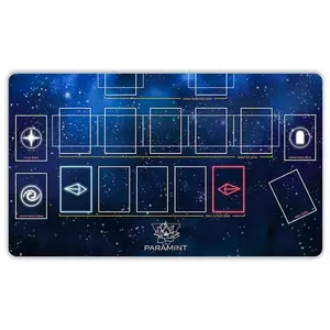 Paramint Stardust, One-Player (Stitched) - For Yugioh Playmat - Compatible with Yu-Gi-Oh, TCG - Master Rule Duel Field Zones, Large 1-Player Card Game Mat - Original Play Mat Art Designs & Accessories