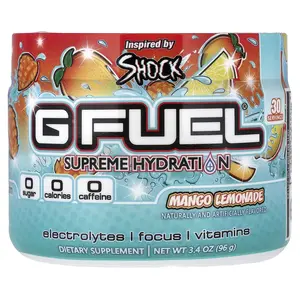 G FUEL Supreme Hydration, Mango Lemonade, 3.4 oz (96 g)
