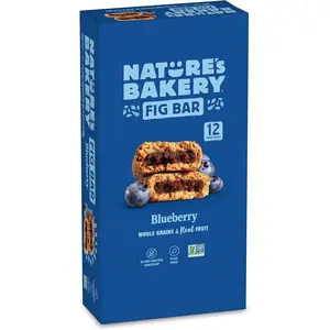 Nature's Bakery Whole Wheat Fig Bars, Apple Cinnamon, Real Fruit, Vegan, Non-GMO, Snack Bar