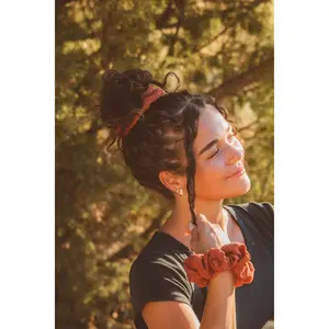 Terracotta Oversized 2.0 Scrunchie