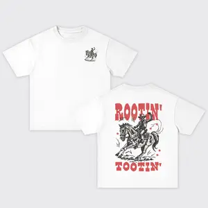 Rootin Tootin Cowboy T-Shirt, Vintage Rodeo Horse Rider Graphic Tee, Western Outlaw Country Shirt, Retro Ranch Style Gift