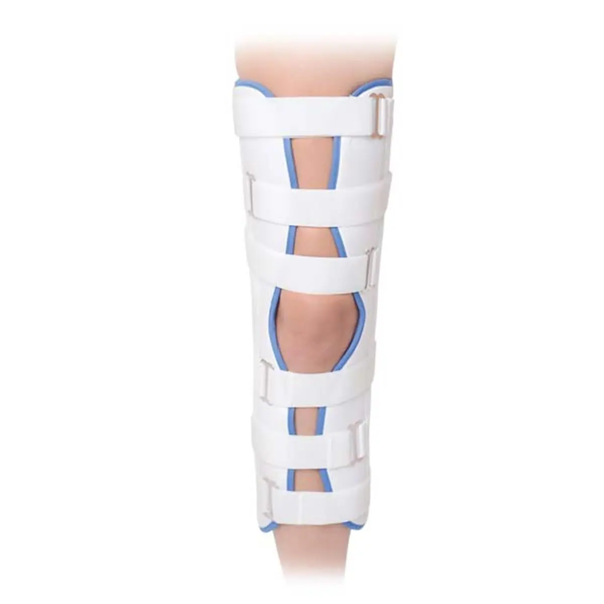Premium-Sized Knee Immobilizer - 2X Large, Lightweight Supportive Sports Sleeve for Outdoor Activities, Knee Injuries Recovery Aid & Rigorous Stays