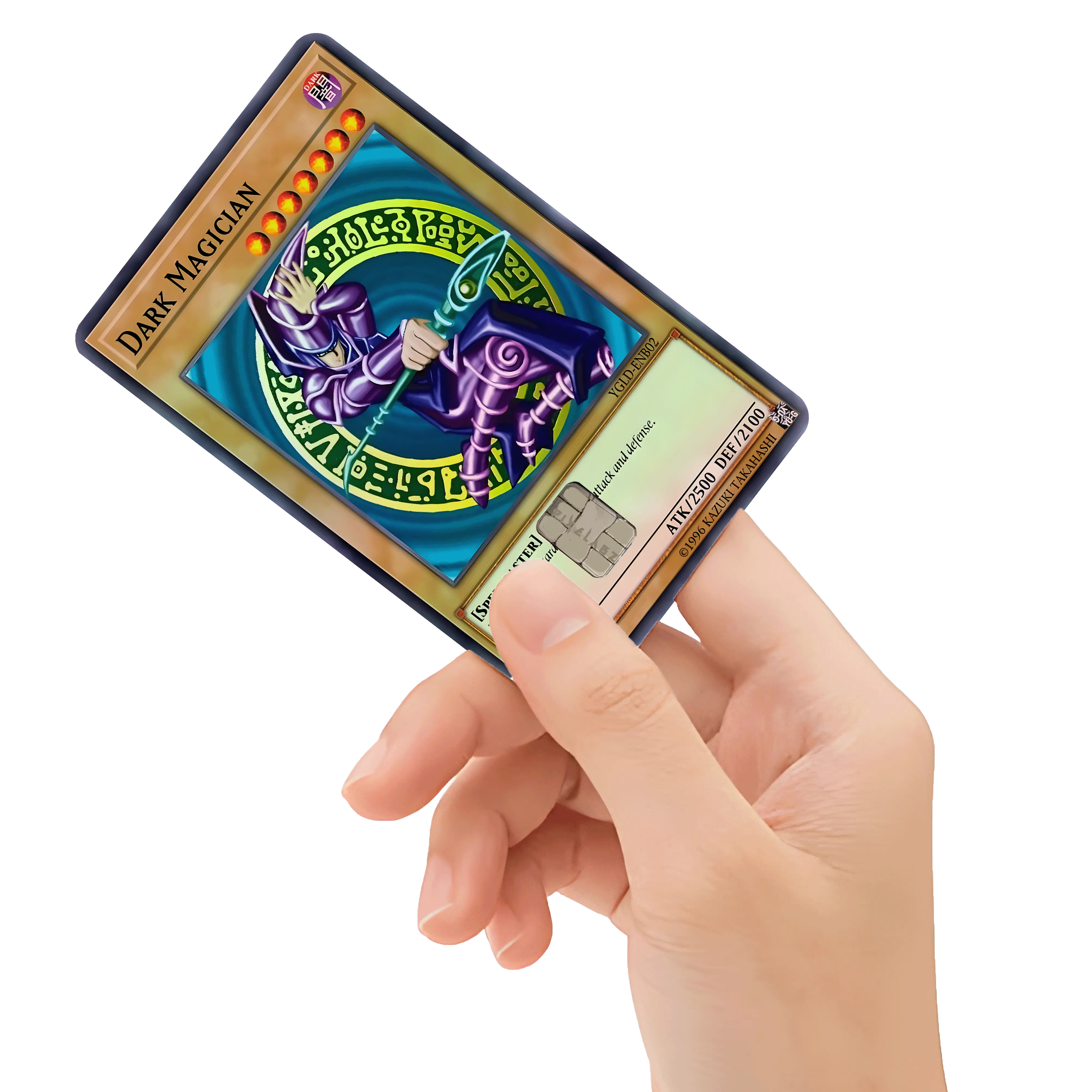 YGO Holographic Credit Card Decal