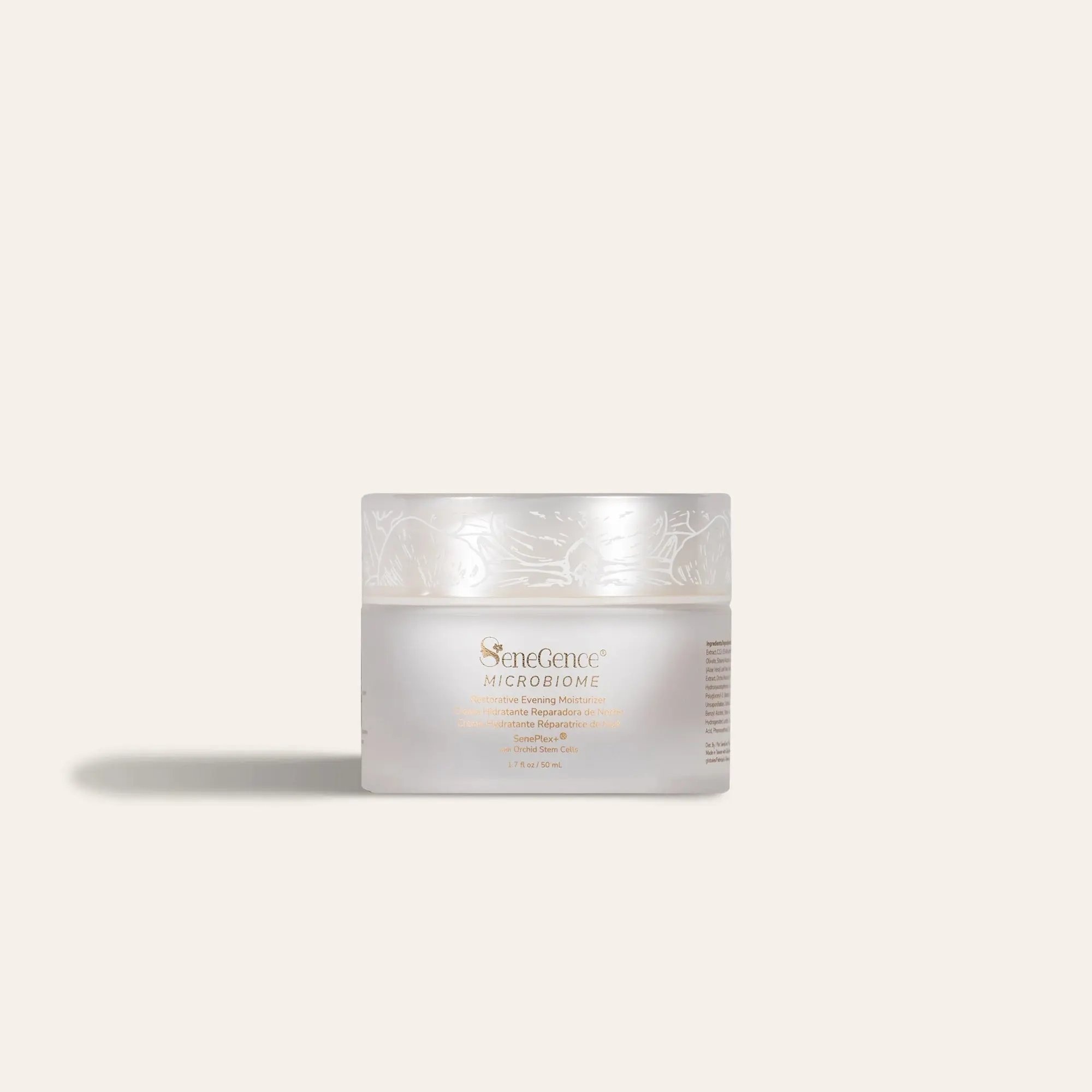 SeneGence Microbiome Restorative Evening Moisturizer – Probiotic Night Cream for Barrier Repair, Hydration & Smooth-Looking Skin