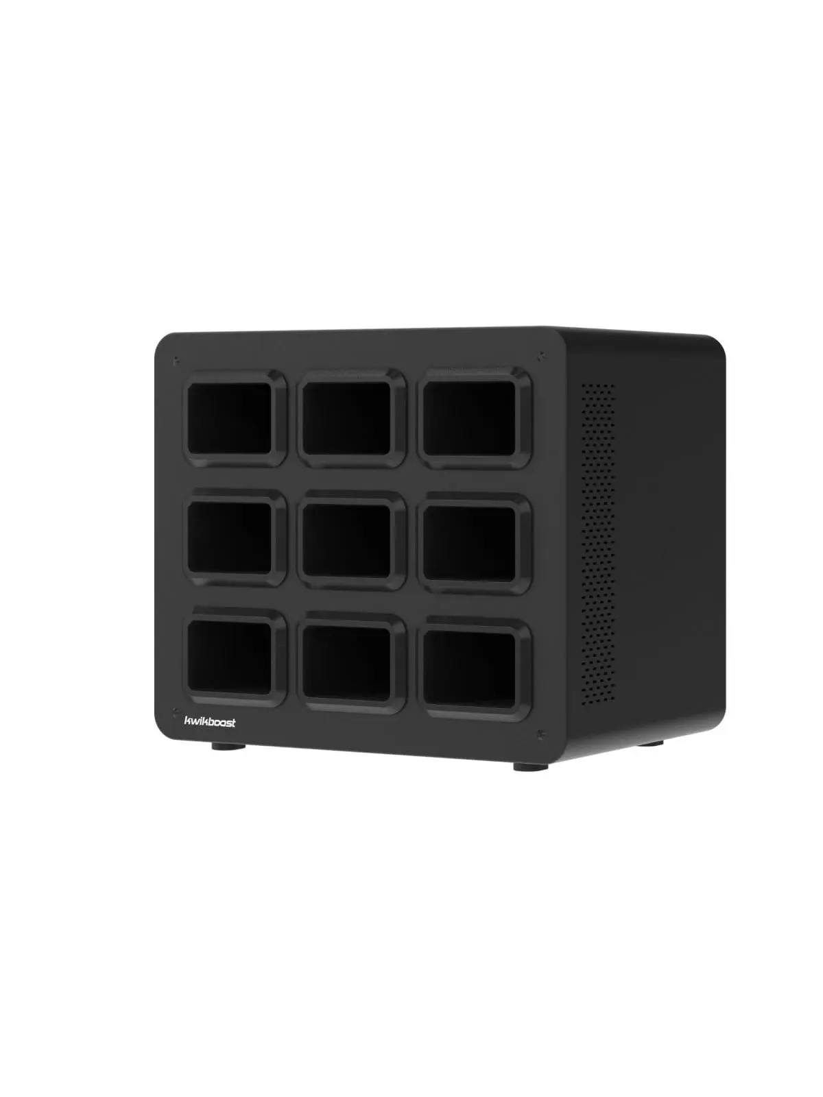 KwikBoost KBEP-BASE9 EdgePower 9-Bay Base Charging Station, Black