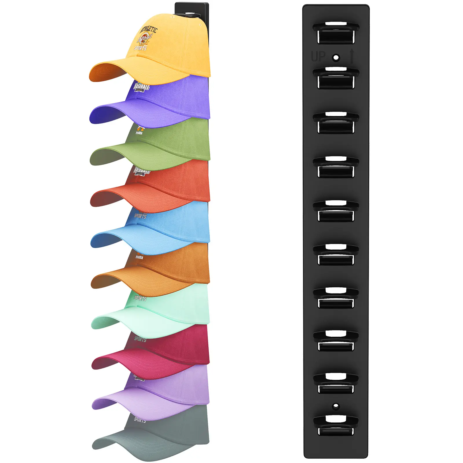 Lifewit Hat Organizer for Baseball Caps, Hat Organizer Racks & Displays with Quick Access, Hat Hanger