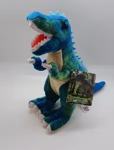 15" Head to Toe Blue T-Rex Dinosaur Plush Stuffed Animal