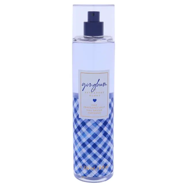 Bath & Body Works I0109259 Unisex Gingham Daily Wear Fragrance Mist, 8 oz Body Spray