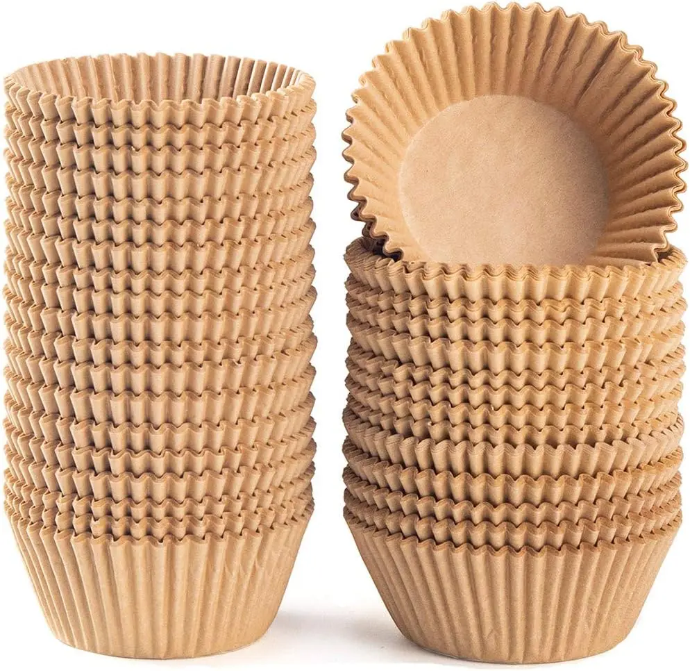 Cupcake Liners 500 Count, No Smell, Grease-Proof Paper Muffin Liners, Food-grade Baking Cups for Cupcakes, Muffins, Nuts