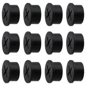 Desk Grommet, 3/4 Inch Flexible Rubber Grommets, Silicone Cable Cord Grommet Wire Hole Cover for Desk, Table and Other Furnitures