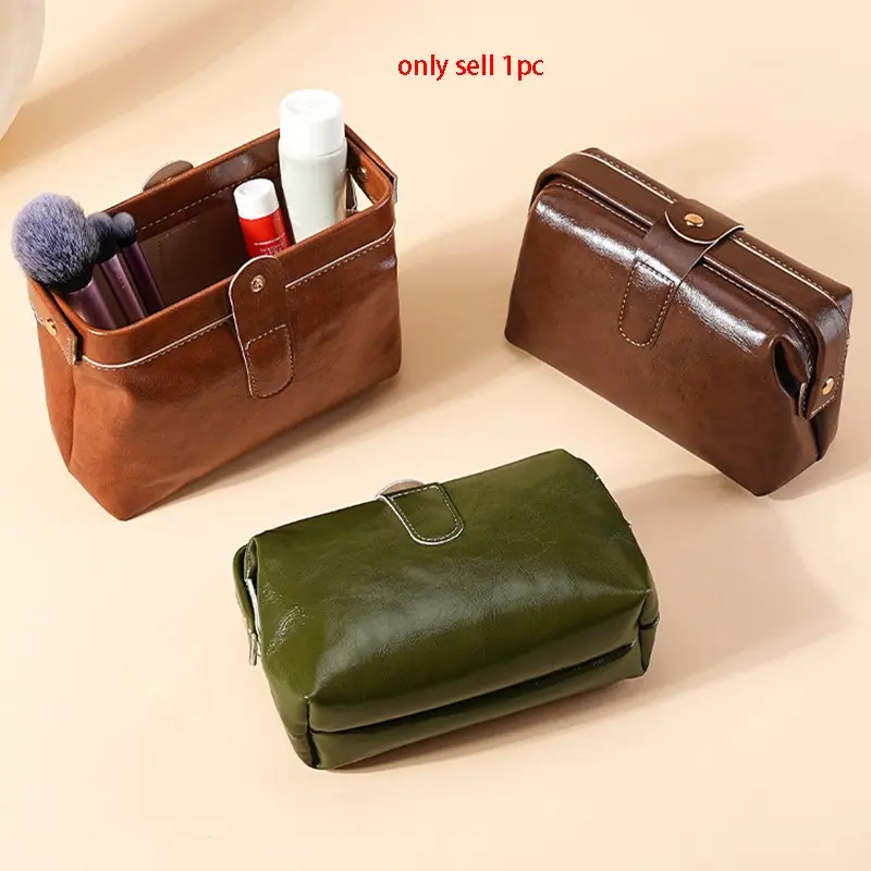 Makeup Bag for Purse Travel Large Capacity Cosmetic Bags Cosmetics Organizer for Women and Girls Toiletry Bag Make Up Organizer Cosmetic Brush Bags Cosmetic Pouch