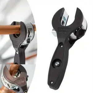 Ratchet Tube Cutter | Versatile Hand Tool For Copper, Aluminum, Iron, Stainless Steel, PPR & PE Pipes - Efficient, No-Power Required