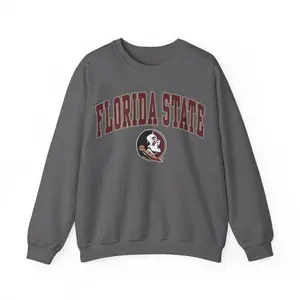 Florida State Seminoles Arch Over Unisex Heavy Blend™ Crewneck Sweatshirt Sweatshirt, Hoodie, Comfort Colors