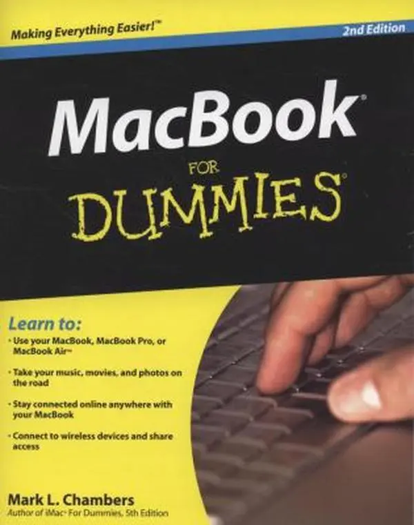 Used Paperback Book - MacBook for Dummies by Mark L. Chambers (English) - Good for Bluetooth, iPhoto, iTunes Users