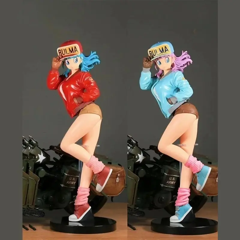 7.87-inch (26 cm) Bulma PVC Figure – Desktop Ornament, Collectible Figure Gift