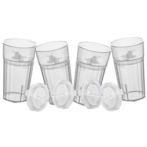 4-pack Clear Reflo Smart Cups