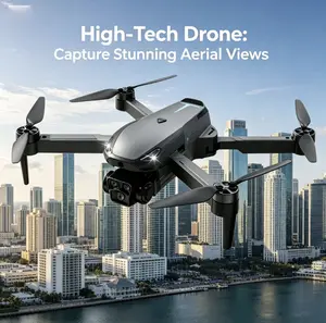 Aerial Drone M8 Pro 2026 - GPS Positioning, 4K UHD EISCamera, 5G WiFi FPV, Brushless Motors, Optical Flow Hover,Intelligent Obstacle Avoidance, Auto Return, 360° Stunt Roll,Two Batteries