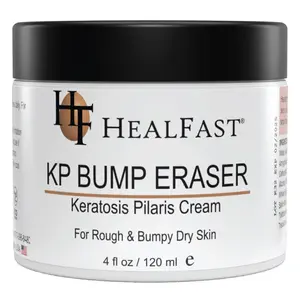 HealFast KP Bump Eraser Cream with 2% BHA - Smooth Rough & Bumpy Skin, No Scrub Needed - For All Skin Types - Not for Face (4 fl oz) Skin care product