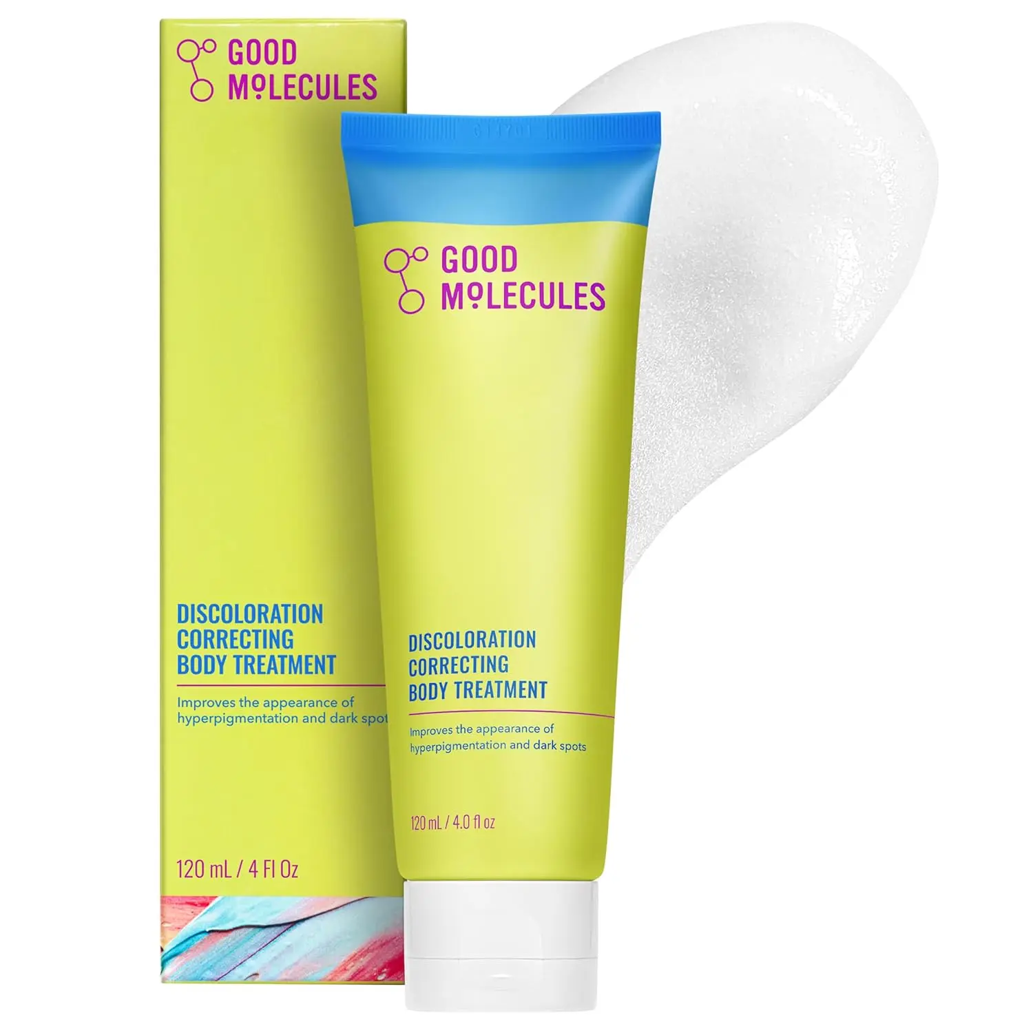 Discoloration Correcting Body Treatment - Anti-Pigment Cream with Niacinamide, Tranexamic Acid - Target Dark Spots and Moisturize - Skincare for Body