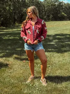 Bling Football Jacket