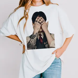 Bad Boy Vintage Graphic T-Shirt | Tattoo Aesthetic Portrait Tee | Edgy Streetwear Shirt