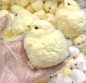 Handmade Chick Squishy Toys Ultra Soft squishies Fidget Toys Silicone Squeeze Toys for Stress Relief ( Chicken )