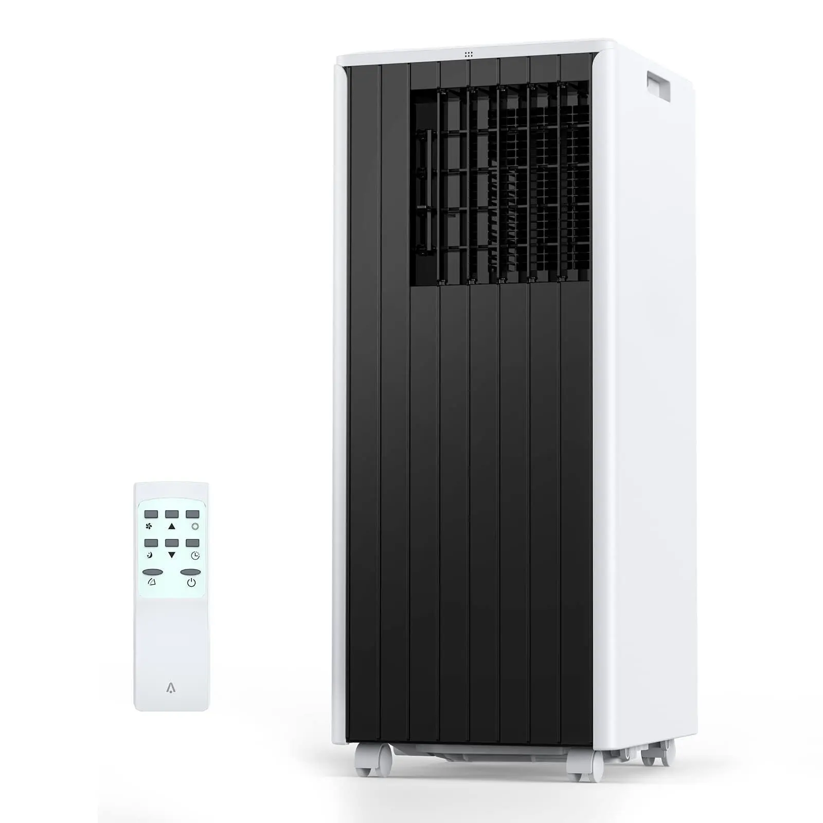 Portable Air Conditioners 8,000 BTU, AC Unit with Remote, 3-In-1 Cool, Dehumidifier, Fan Mode for Rooms Up to 350 Sq. Ft., Quiet Air Conditioners with 24H Timer & Window Kit, Grey