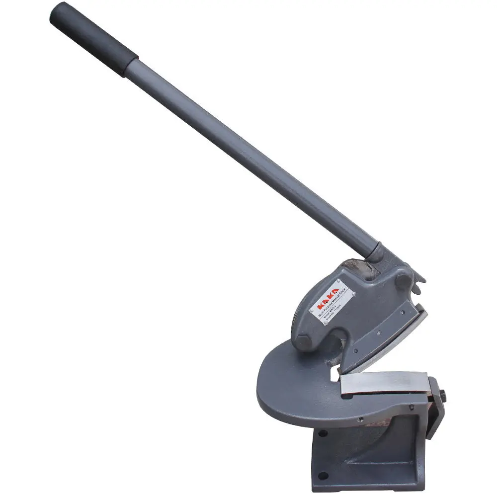 Throatless Sheet Metal Shear, 20-Gauge Manual Bench Cutter  for Steel, Aluminum, and Stainless Steel MMS-4