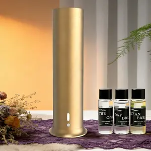 Ultimate Diffuser for Large Area with Cold-Air Diffusion Technology Covers 1000 Sqft Rechargeable Battery Cold-Air Tech Rechargeable Battery 3 Premium Aromatherapy Oils Included Safe for Pets & Kids