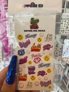 Baby Girl Nail Decals