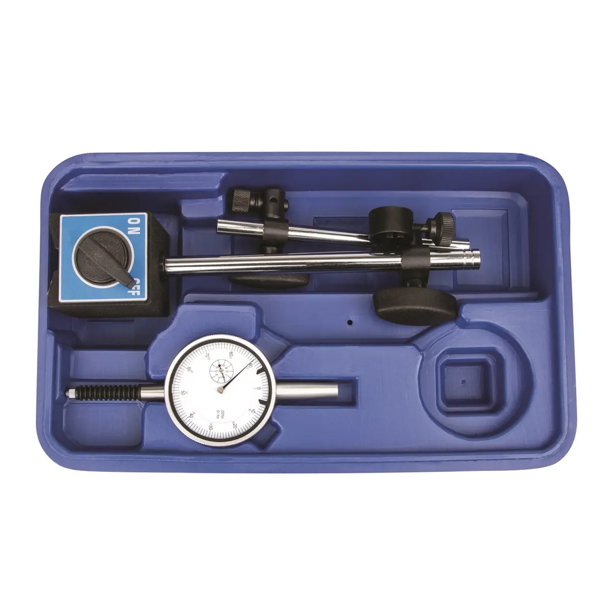 Central Tools CE3D107 1 in. Indicator Set with IP54, Waterproof, 0-1" Measuring Range