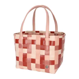 Handed By Color Block Tote Bag
