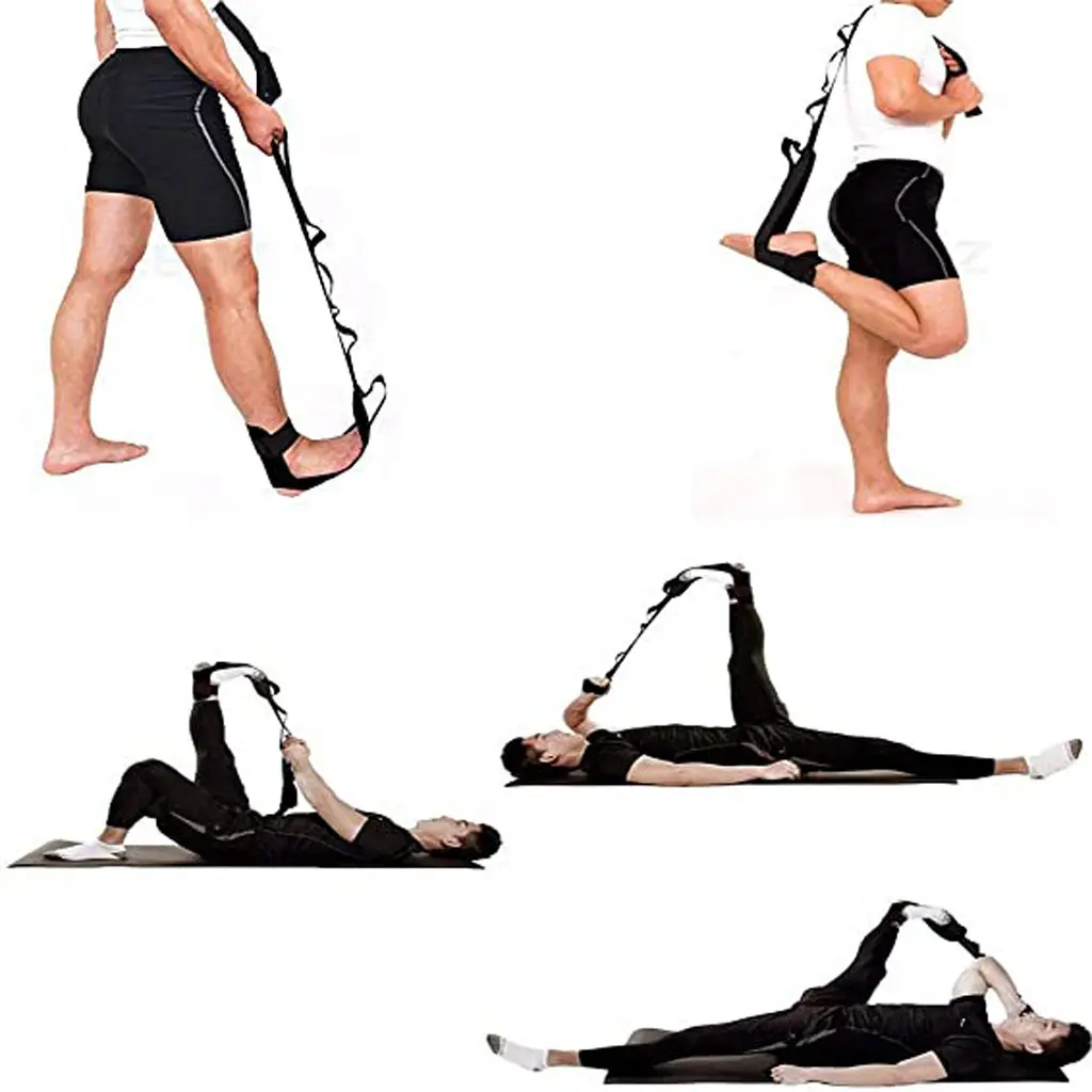 155cm Stretch Resistance Band, Average-Size Rehabilitation Support Belt for Yoga Ligament Stretching, Dance, Resistance Band Workout, Fitness and Beauty