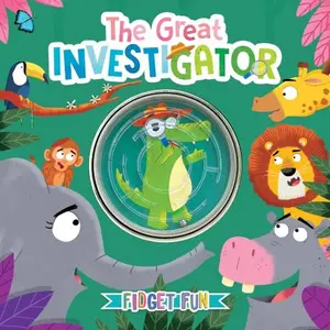 USED-The Great InvestiGator - Children's Sensory Storybook with Touch and Fidget Bead Maze by Little Hippo Books (Unknown)