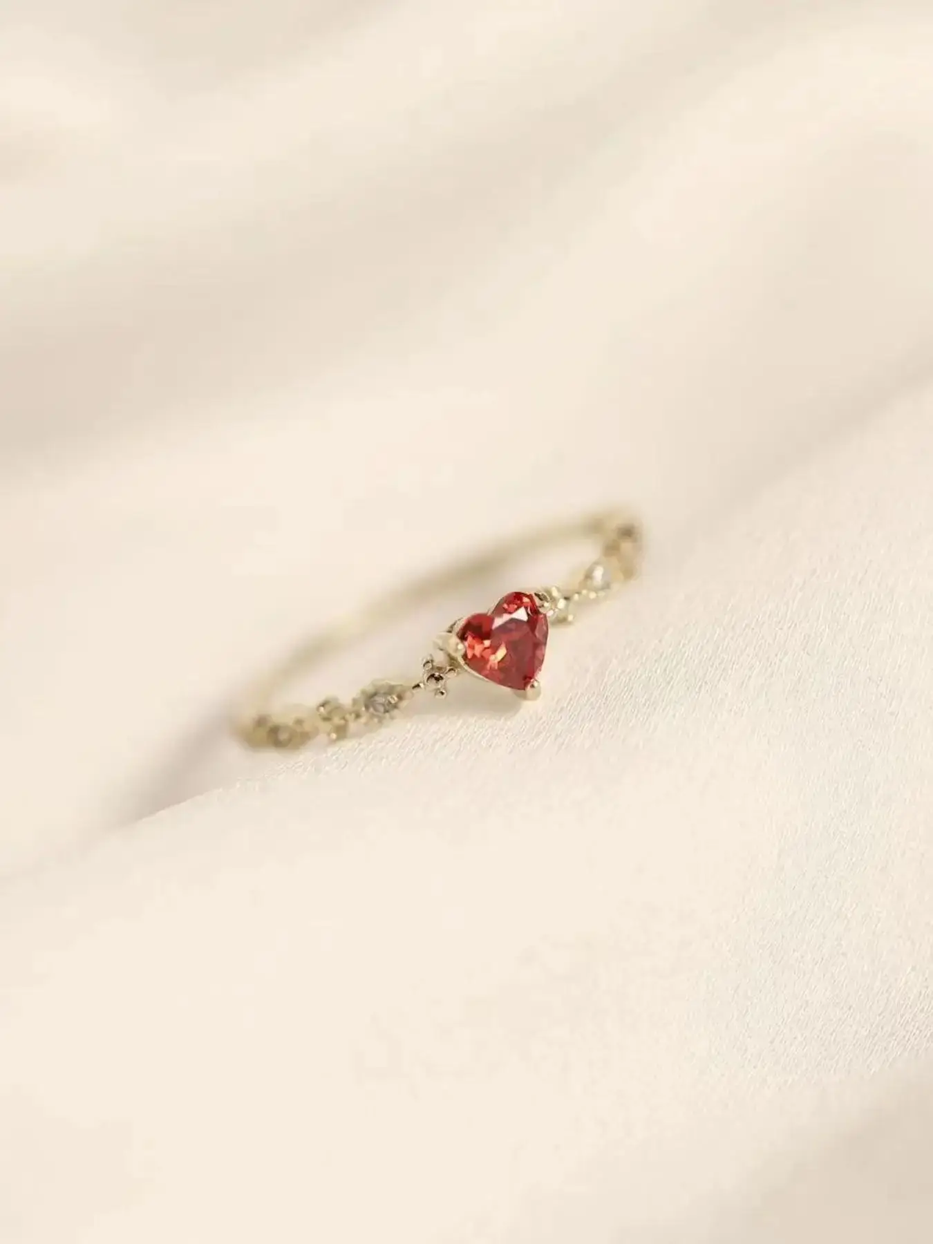 Women's Summer Casual Artificial Zircon Decor Alloy Ring, Elegant All-match Jewelry for Girls Gift, Female Classic Fashion Accessories for Daily Wear